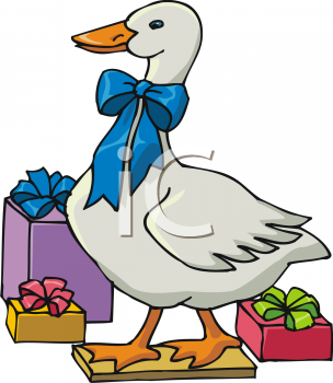 Royalty Free Geese Clipart