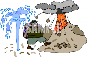 Volcano Clipart