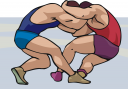 Wrestling Clipart