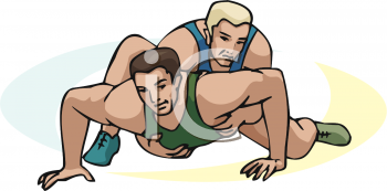 Wrestling Clipart