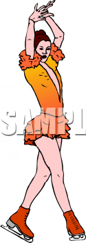 Skating Clipart