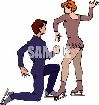 Skating Clipart