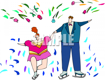 Skating Clipart