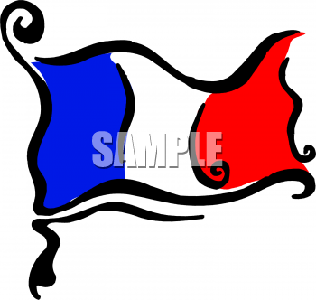 France Flag Clipart