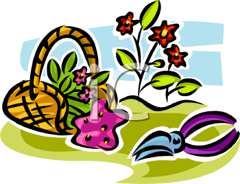 Royalty Free Garden Clipart