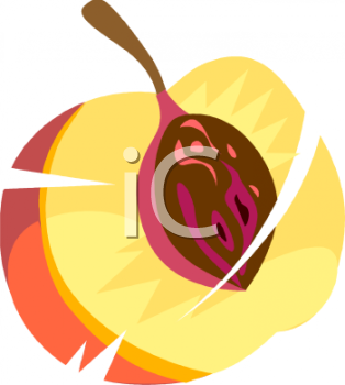 Peach Clipart