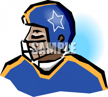 Royalty Free Football Clipart