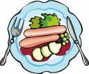 Sausage Clipart