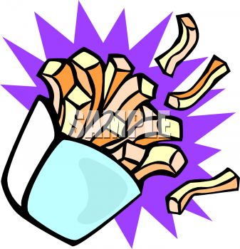 French Fries Clipart