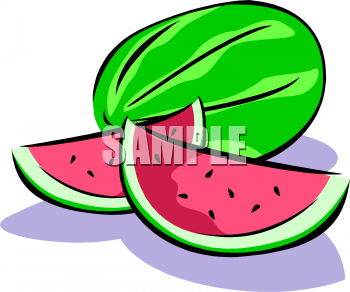 Royalty Free Melon Clipart