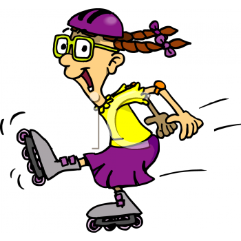 Skating Clipart