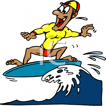 Surfing Clipart