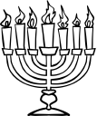 Menorah Clipart