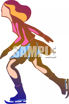 Skating Clipart