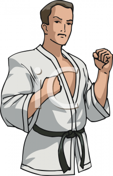 Royalty Free Karate Clipart