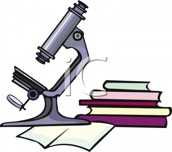 Royalty Free Microscope Clipart