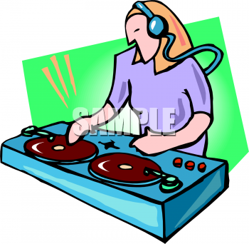 Turntables Clipart