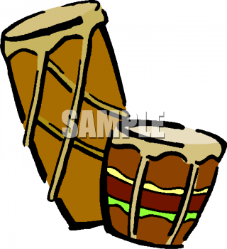 Royalty Free Drums Clipart