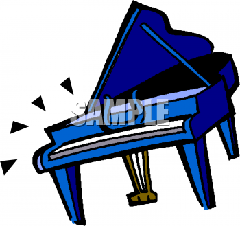 Royalty Free Piano Clipart