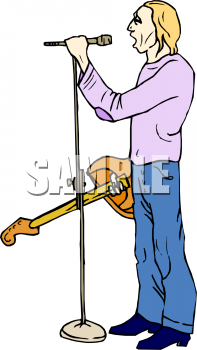 Singer Clipart