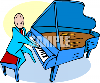 Royalty Free Piano Clipart