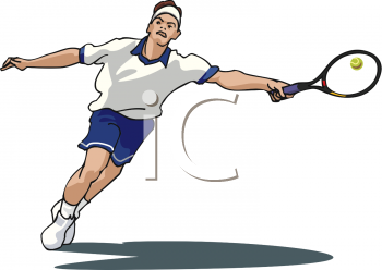 Royalty Free Tennis Clipart