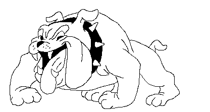 Free Dog Coloring Page Clipart