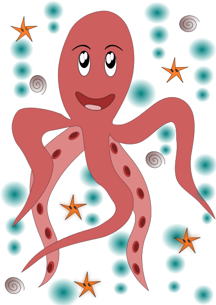 Free Octopus Clipart