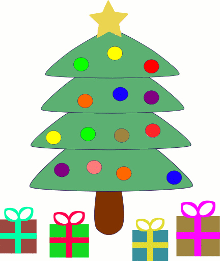 Free Christmas Tree Clipart