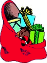 Free Christmas Gifts Clipart