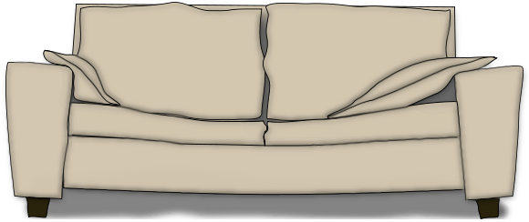 Free Couch Clipart