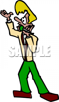 Singer Clipart