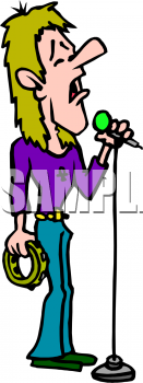 Singer Clipart