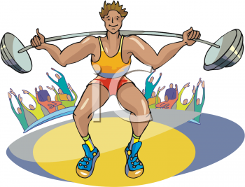 Weightlifting Clipart