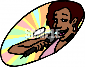 Singer Clipart