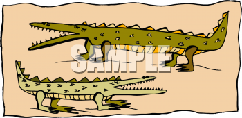 Crocodile Clipart