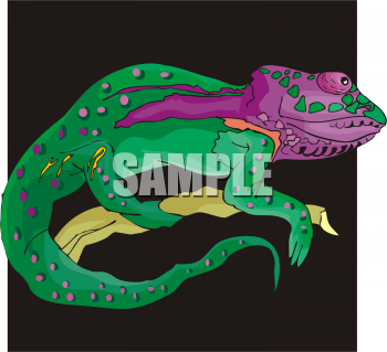 Chameleon Clipart