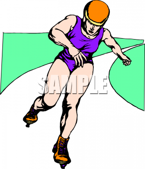Skating Clipart