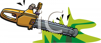 Chainsaw Clipart