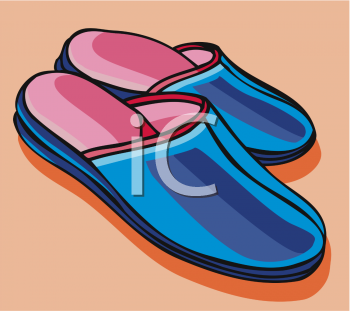 Slippers Clipart