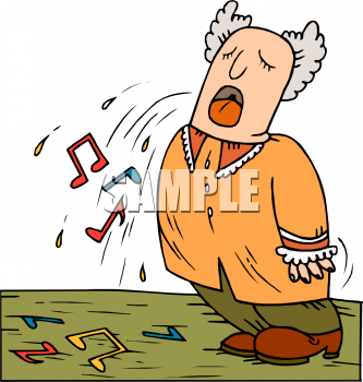 Singer Clipart