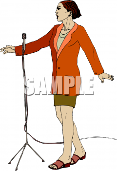 Singer Clipart