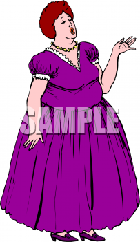 Singer Clipart