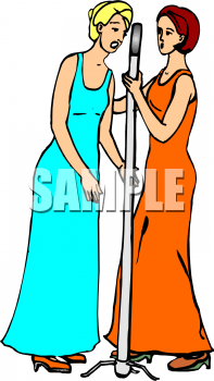 Singer Clipart