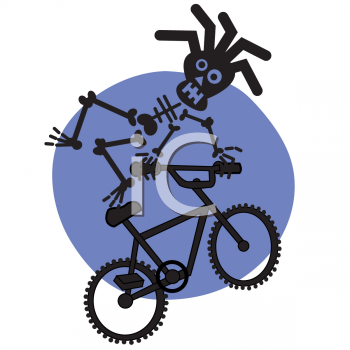 Biking Clipart