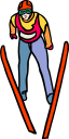 Skiing Clipart