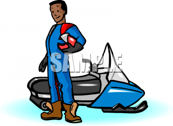 Snowmobile Clipart