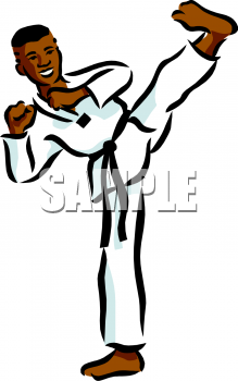 Royalty Free Karate Clipart