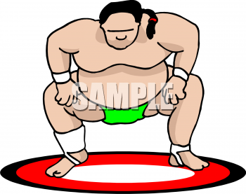 Wrestling Clipart