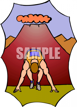 Volcano Clipart